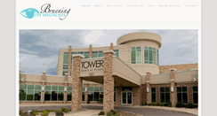 Desktop Screenshot of brueningeye.com